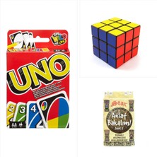 Feyza Design Anlat Bakalım, Uno ve Zeka Küpü 3'lü Oyun Seti