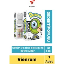 Feyza Design Eğitici Dedektif Oyunu Çocuklar Için Zeka Geliştirici Eğlenceli Aktivite