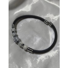 Basqio Doğal Taş Yaylı Bileklik - Havlit Taşı