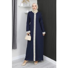 Şile Bezi Elbise 3840-02 Lacivert