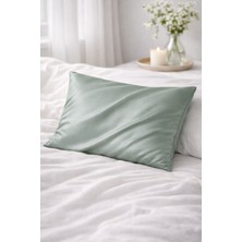 Defne Apollon İpekçilik %100 Ipek Yastık Kılıfı 50 x 70 cm - Su Yeşili