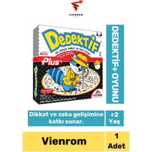 Feyza Design Eğitici Dedektif Plus Oyunu - Zeka Geliştirici Eğitici Oyuncak