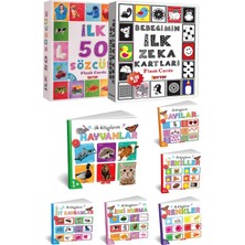 Feyza Design Ilk Kitaplarım ve Eğitici Kartlar Seti - Bebekler Için Öğrenme Oyuncakları