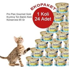 Feyza Design Kedi Konservesi 85 gr 24'lü - Ton Balıklı ve Lezzetli