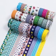 Abnturk 5 Adet Desenli Bantlar Kaliteli  Her Alanda Kullanılabilir Tasarımlar Içinde  Uygundur