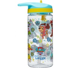 Smiggle Paw Patrol Suluk Matara – Tiny Çocuk Suluk, 400 ML | Baskılı, Taşıma Saplı