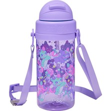 Smiggle Smıggle Adventurous Teeny Tiny Askılı Plastik Suluk 400 ml Lila