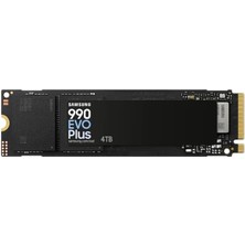 4 Tb 990 Evo Plus Samsung Nvme M.2 MZ-V9S4T0BW Pcıe 7250-6300 Mb/s Samsung Tr Garantılı