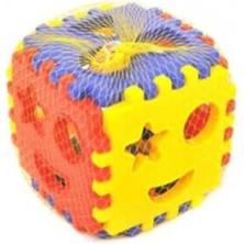 Feyza Design Küp Bul Tak Zeka Küpü 10 Parça - Eğitici Oyuncak