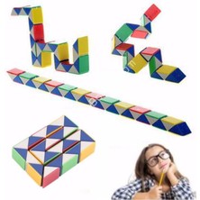 Feyza Design 24 Parça Eğitici Magic Snake Rubik Yılan Zeka Küpü