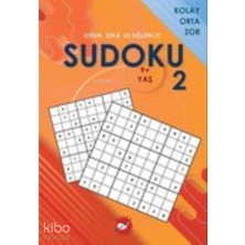 Feyza Design Zeka ve Eğlence Için Sudoku 2 Kolay, Orta, Zor (9+ Yaş)