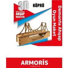 Feyza Design 3D Öğretici Ahşap Puzzle Çocuk Gelişim Oyunu