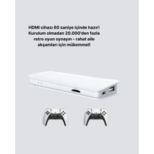 3D ve 4K Görüntü Kaliteli Çok Oyunculu Retro Oyun Konsolu
