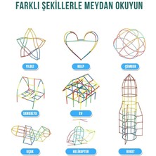 Feyza Design Pratik Bambu Çubuklar 600 Parça - Eğitici ve Zeka Geliştirici