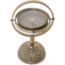 Hobilinka Pirinç Masa Üstü Pusula Model 3