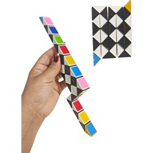 Feyza Design Büyük Boy Yılan Zeka Küpü - Eğitici ve Zeka Geliştirici Oyuncak