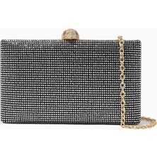Kurt Geiger Crystal Kensington Taşlı Lüks Tasarım Kadın Clutch