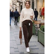 Perinin Dolabı Kadın Kadıfe Pantolon