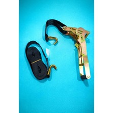 Muhtelif Avrupa Spanzet –10 Metre Cırcırlı 5 Ton Yük Bağlama Kayışı