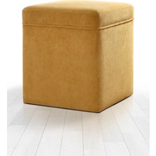 Lorence Home Mosvile Sandıklı Puf Hardal