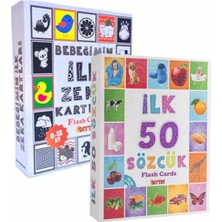 Feyza Design Ilk 50 Sözcük ve Zeka Kartları - Eğitici Bebek Oyuncakları