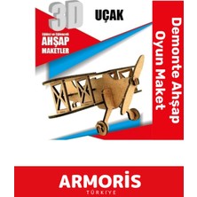 Feyza Design Yen3 Boyut Öğretici Zeka Geliştirici Ahşap Puzzle
