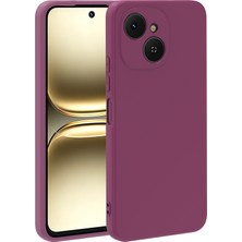 M.TK Moveteck Tecno Spark 40C Kılıf Lansman Kamera Korumalı Içi Kadife Yumuşak Renkli Silikon Mat Hisli Süet Kapak