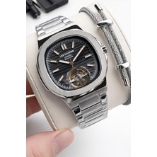 Lee Cooper 2 Yıl Garantili Otomatik Mekanizma Italyan Bileklik Hediyeli 5 Atm Erkek Kol Saati LC.350