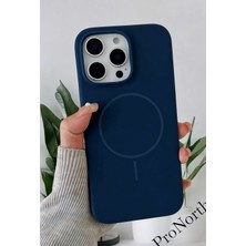 ProNorth IPhone 15 RO MAX Kılıf Magsafe Destekli Premium Sıvı Silikon Kapak