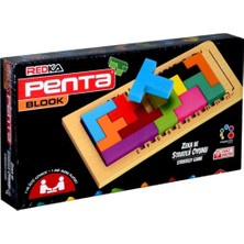 Feyza Design Penta Blook Zeka ve Strateji Oyunu - Çocuklar Için Eğlenceli Oyun