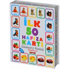 Feyza Design Ilk 50 Eğitici Hafıza Kartları - Çocuklar Için Resimli Oyun Seti