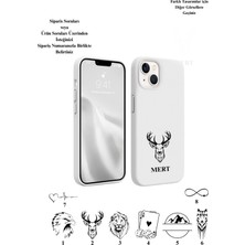 Kelira Kişiselleştirilebilir Iphone 13-14-15 Uyumlu Kılıf Içi Kadifeli Kamera Yükseltili Silikon Kapak Özel Isimli