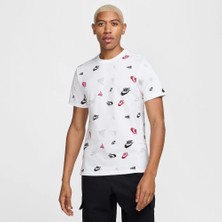Nike M Nsw Tee 12MO Aop Erkek Tişört