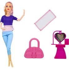 Anlily Sporcu Sonsuz Hareket Bebek - 02414 - Mor (Lisinya)