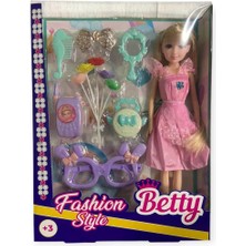 KMB-926 - Güzellik Seti Aksesuarlı Kutulu Bebek (Lisinya)