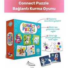 Feyza Design Özel Seri Connect Puzzle Bağlantı Kurma Oyunu Çocuklar Için Eğitici