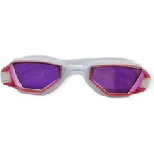 Aynalı Yüzücü Gözlüğü Silikon Kırmızı - 1765 (Lisinya)