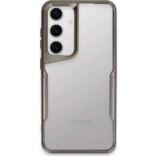 Magicool Samsung Galaxy S24 Kılıf Boyi Silikon Kapak - Titan Gri