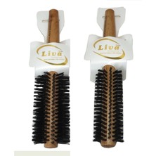Liva 540-350 Saç Fırçası Yanmaz Profesyonel Fön Fırçası 2 Adet - Lisinya