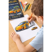 Avelon Premium Mini Mühendisler Serisi |21X30| 4-8 Yaş | 10+ Araç Tasarımı Boyama Koleksyonu