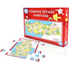 Lisinya Siyasi Harita Kutulu PUZZLE123 Parça