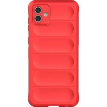 Magicool Samsung Galaxy A05 Kılıf Optimum Silikon - Kırmızı