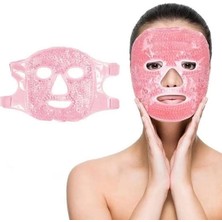 Jel Buz Paketi Soğutma Yüz Maskesi Baş Ağrısı Yastık Rahatlatıcı Kozmetik Maske ( Lisinya )