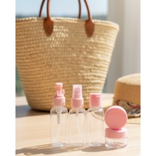 30 ml 5’li Seyahat Banyo Şişe Seti Çantalı - Lisinya