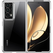 Magicool Huawei Honor Magic V2 Kılıf Jasper Kapak - Gümüş