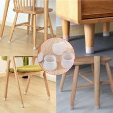 Masa ve Sandalye Ayak Koruyucu Silikon 12 Adet - Lisinya