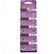 Tıanqıu Ag6 LR920/371 Alkalin 10'lu Düğme Pil - Lisinya