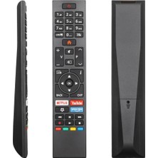 Genel Vestel 65UD9000, Rc 43157 - Toshiba Ct 8557 - Telefunken XH32AJ600 - Finlux Netflix-Youtube Play Tuşlu Lcd-Led Tv Kumanda