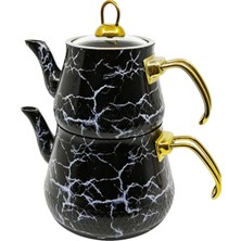 Pak Home Granit Kaplama Çaydanlık Takımı 3724