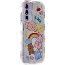 Magicool Samsung Galaxy A15 4g Kılıf Reflexion Desenli Kapak - Desen 4